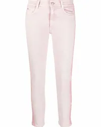 Stella McCartney Skinny-Jeans mit Logo Rosa