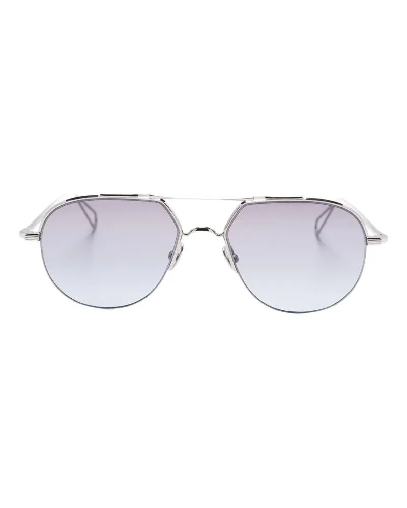 AHLEM Archives Pilotenbrille - Silber Silber