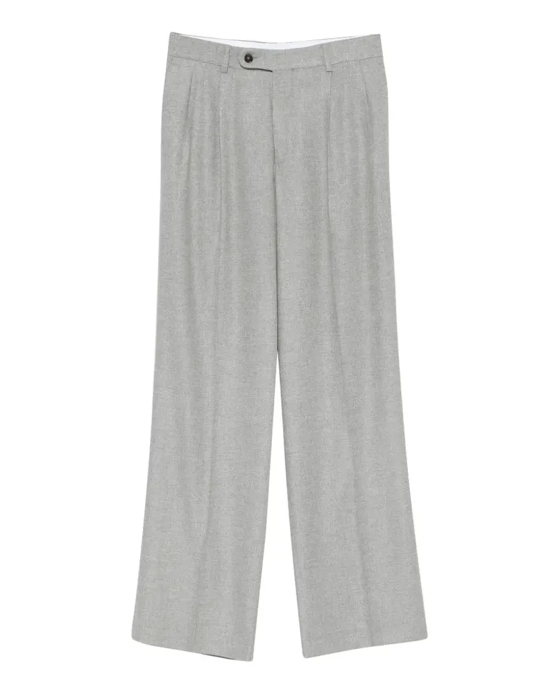 Manuel Ritz Plissierte Hose - Grau Grau
