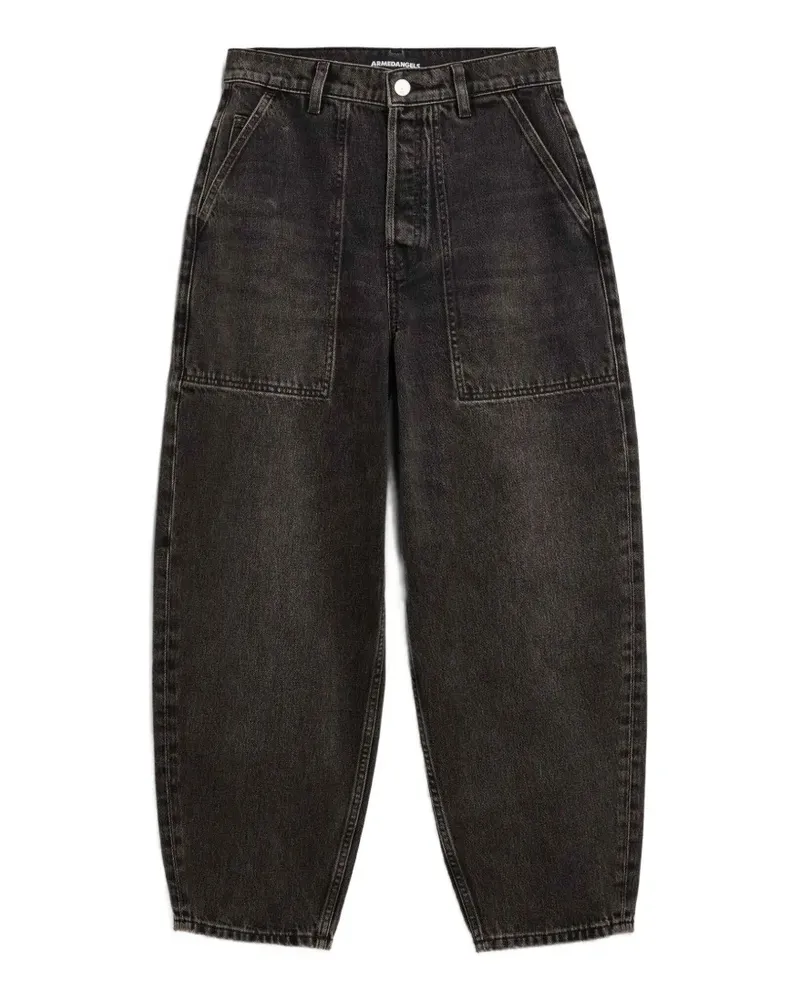 Armedangels Baarly worker ankle-length tapered jeans - Grau Grau