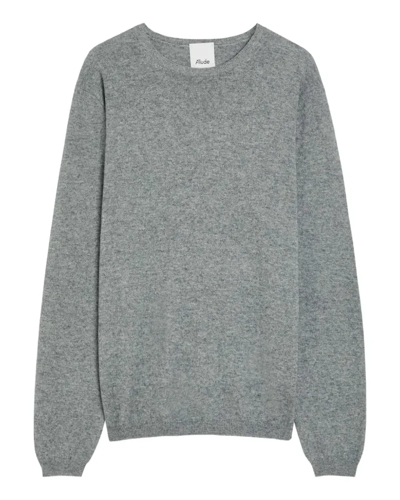 ALLUDE fine-knit sweater - Grau Grau