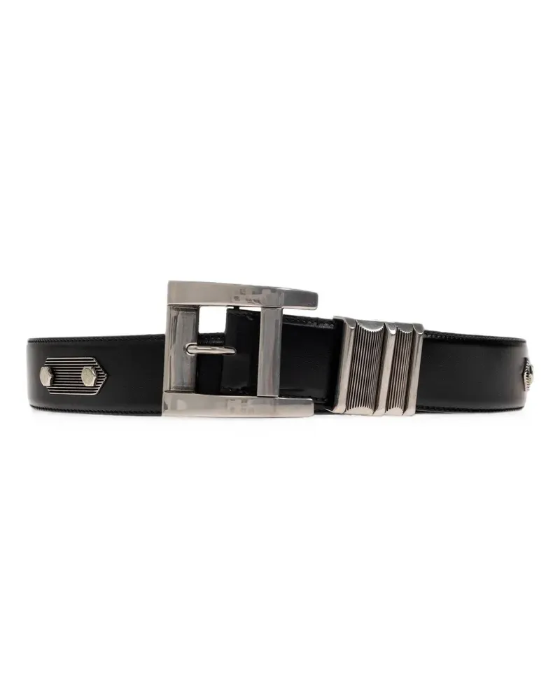 Versace leather belt 4 cm - Schwarz Schwarz