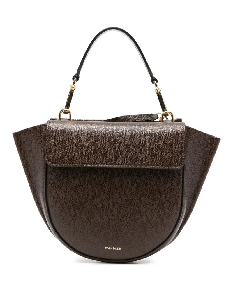 WANDLER Mini Hortensia Tote Bag - Braun Braun