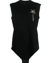 Rick Owens Tanktop mit Logo-Stickerei Schwarz