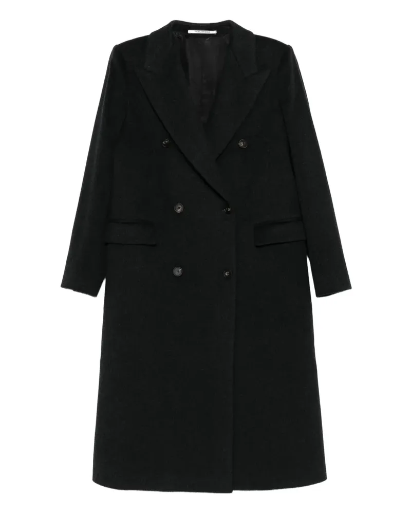 Tagliatore Doppelreihiger Mantel - Schwarz Schwarz