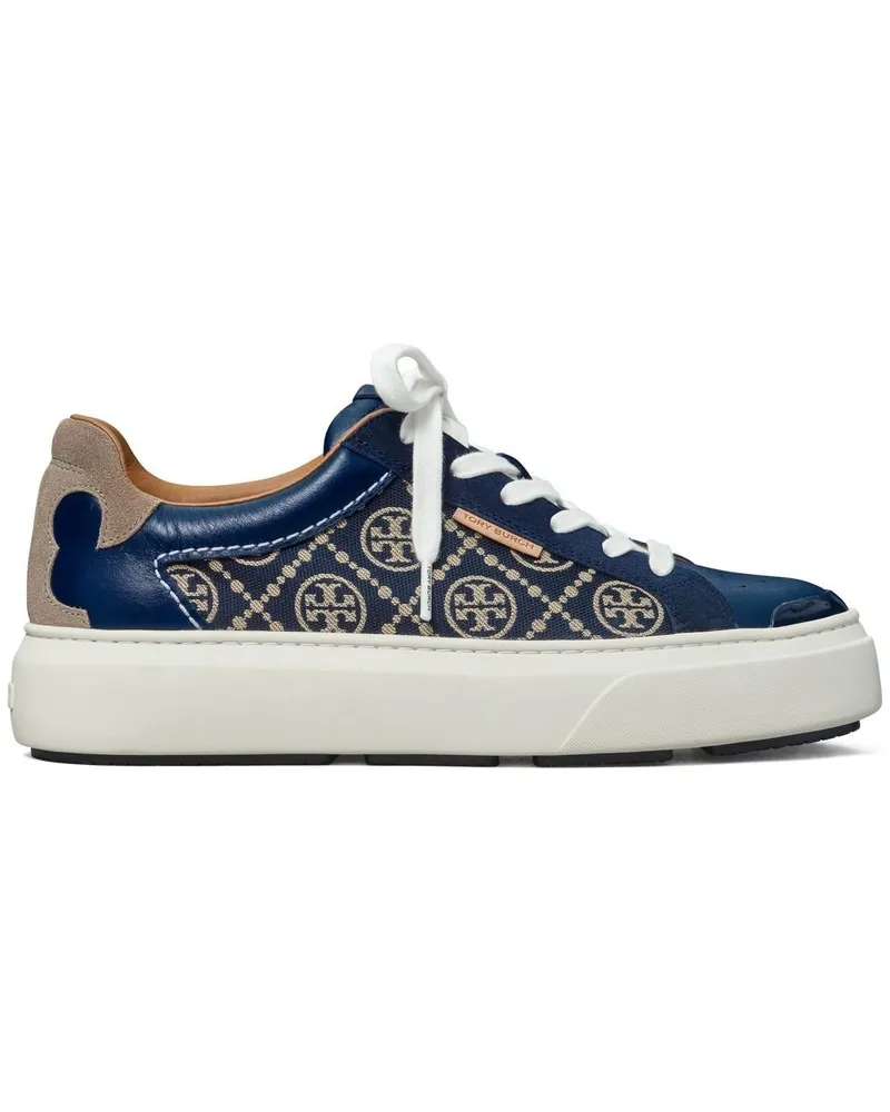 Tory Burch T Monogram Ladybug Sneakers - Blau Blau