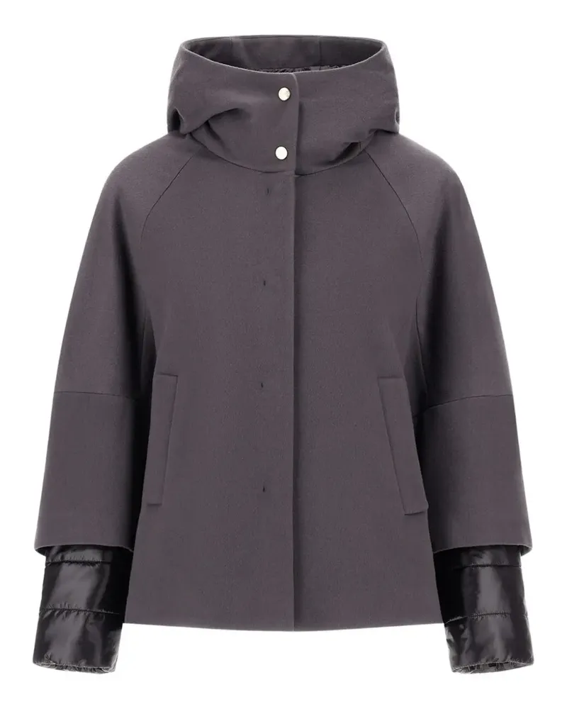 Herno Ultralight Cape aus Nylon - Grau Grau