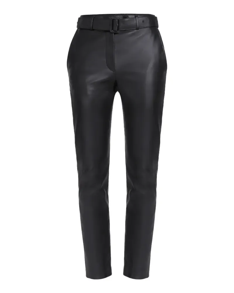 Elie Saab leather trousers - Schwarz Schwarz