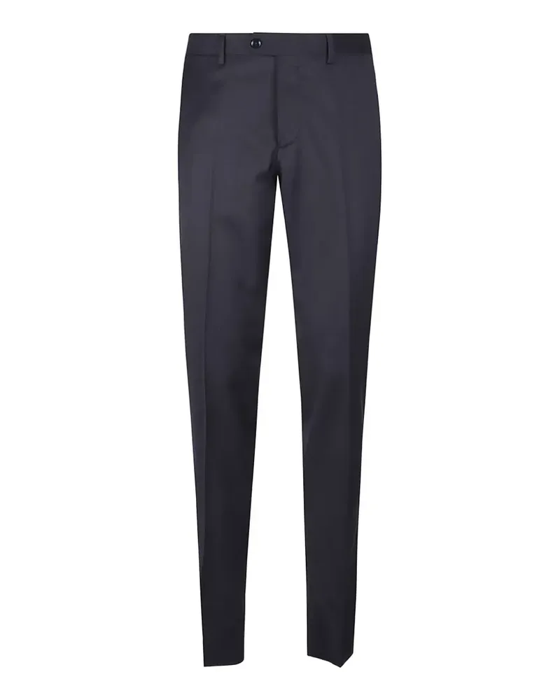 LARDINI straight-leg tailored trousers - Blau Blau