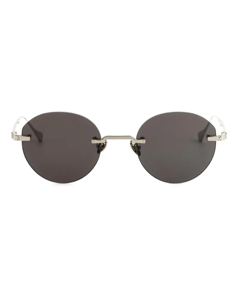 Kyme Charles round-frame sunglasses - Silber Silber