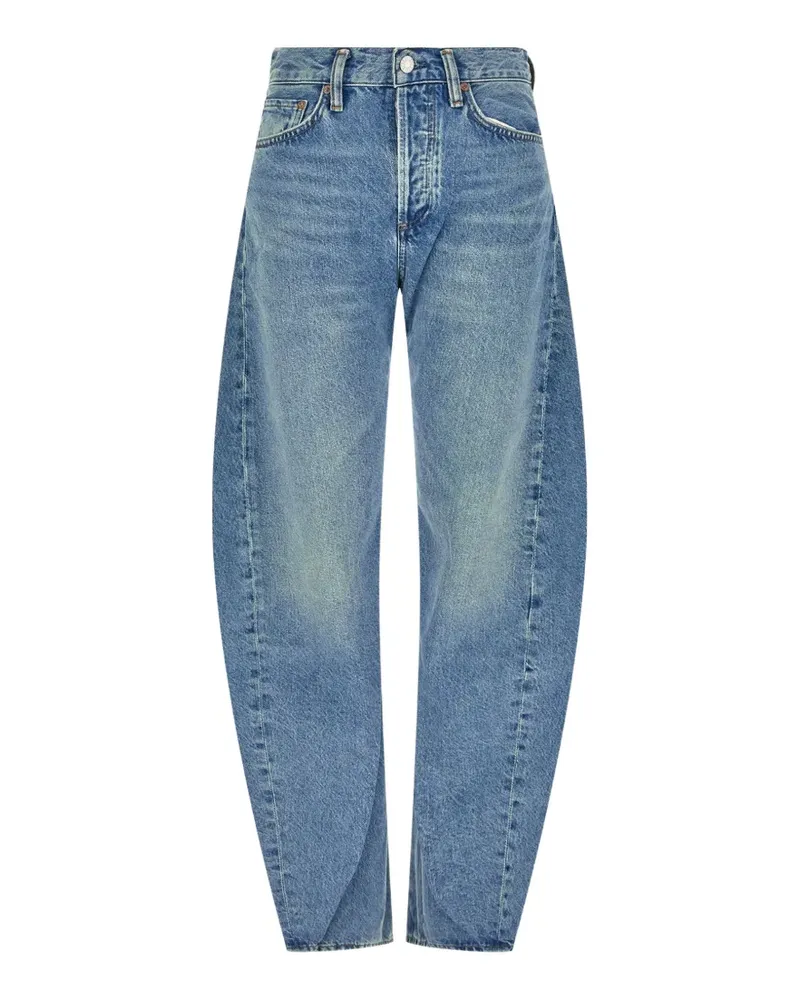 AGOLDE Jeans mit abgerundetem Bein - Blau Blau