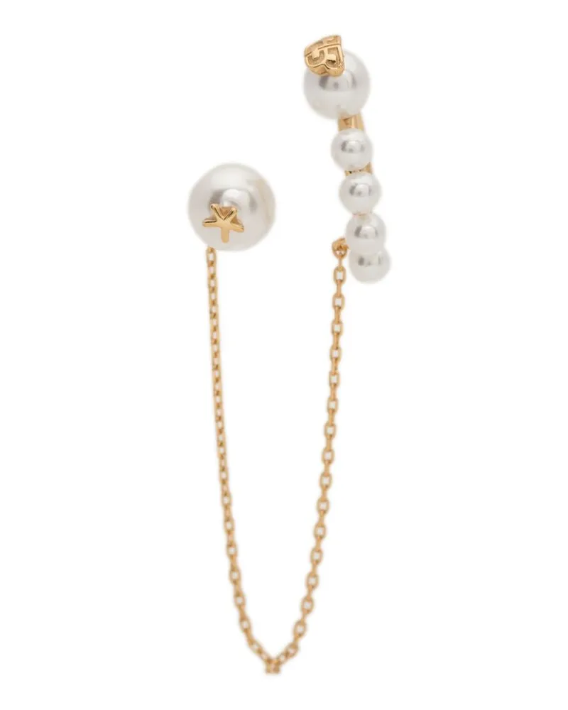 BAPE Ohrringe mit ikonischem Star Bolt-Motiv - Gold Gold