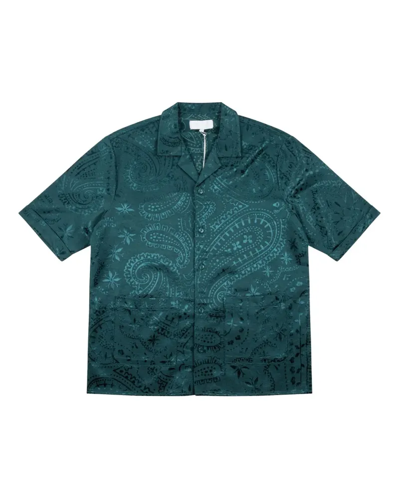 KITH paisley-print shirt - Grün Grün