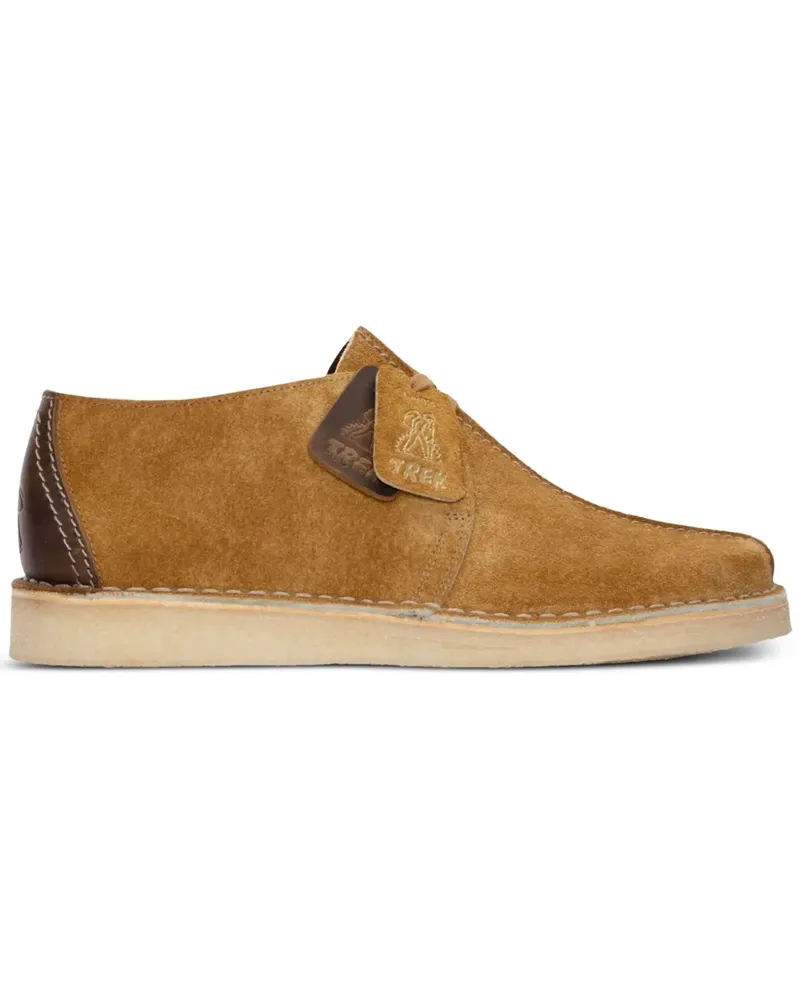 Clarks Trek "Oak Hairy Suede" Desert-Boots - Nude Nude