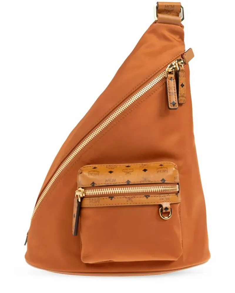 MCM Aren Rucksack mit Querriemen - Braun Braun