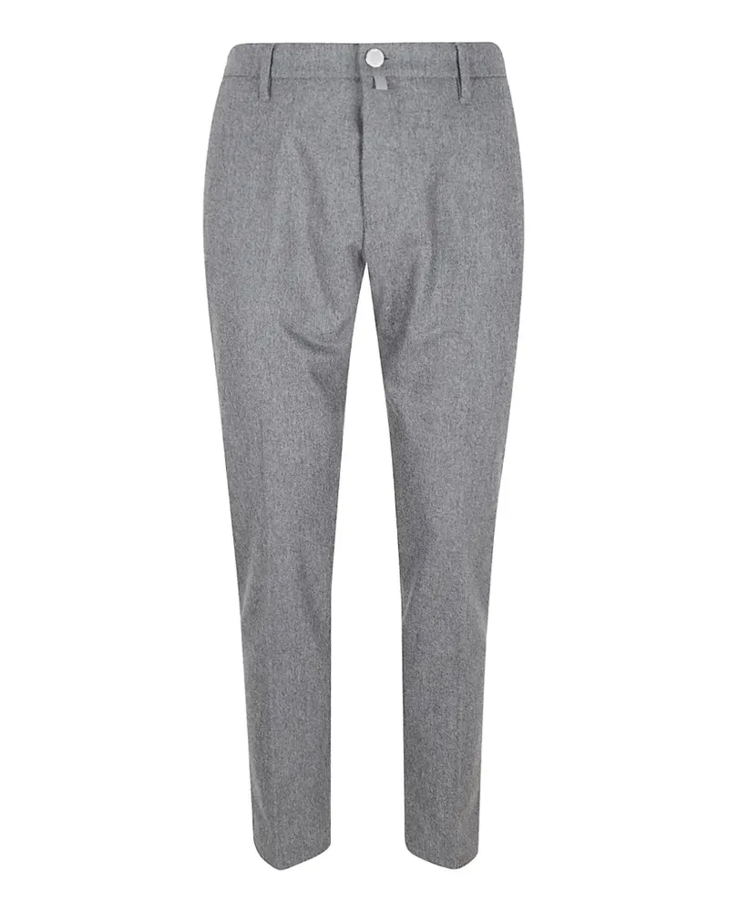 Jacob Cohën pressed-crease tailored trousers - Grau Grau