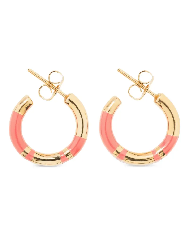 Aurélie Bidermann Mini Positano Creolen - Rosa Rosa