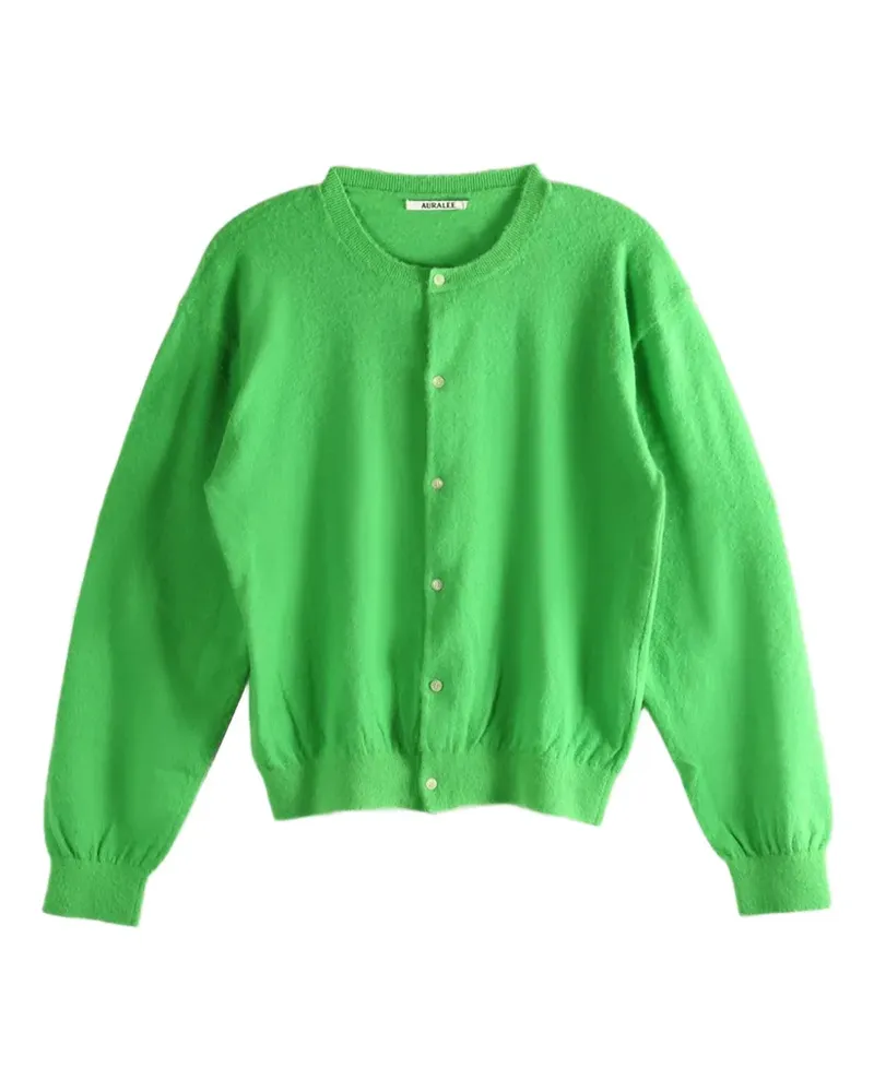 AURALEE button-up cardigan - Grün Grün