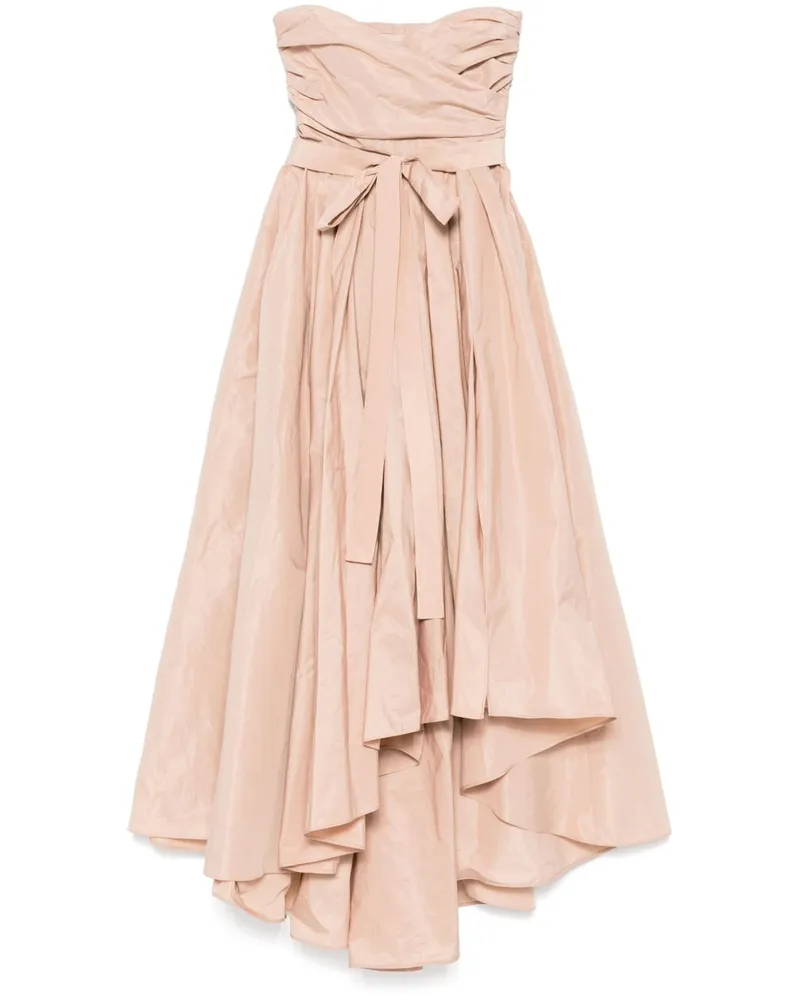 Pinko Maxikleid mit Falten - Rosa Rosa