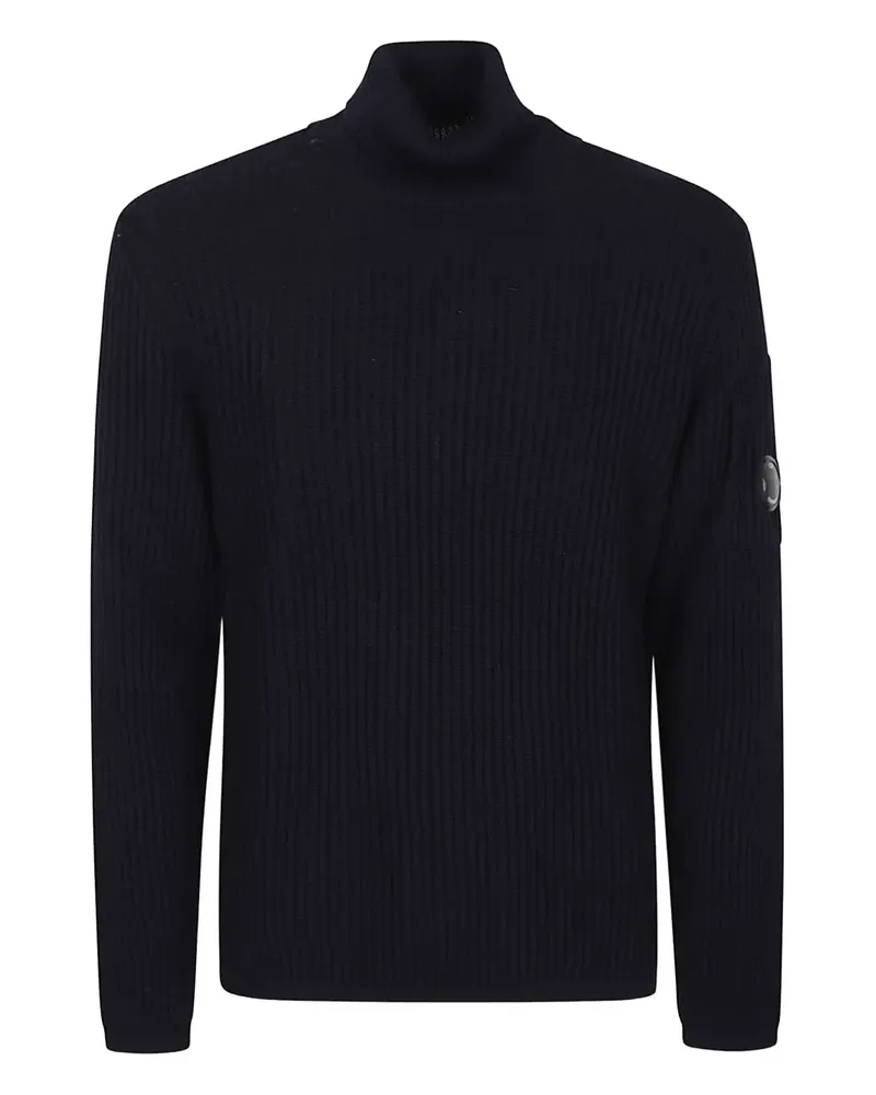 C.P. Company ribbed turtleneck sweater - Blau Blau