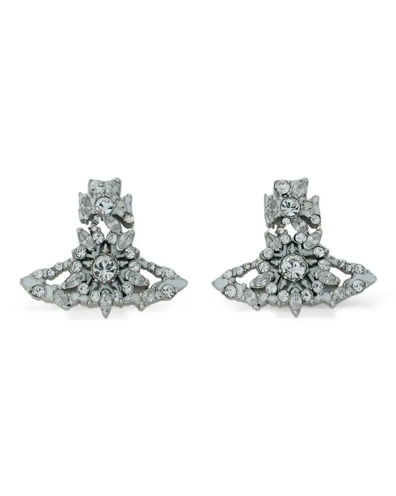 Vivienne Westwood embellished earrings - Silber Silber