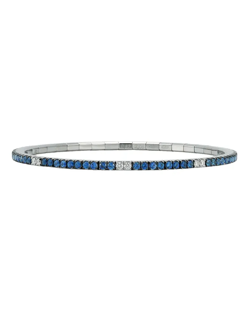 Roberto Demeglio sapphire and diamond bracelet - Silber Silber