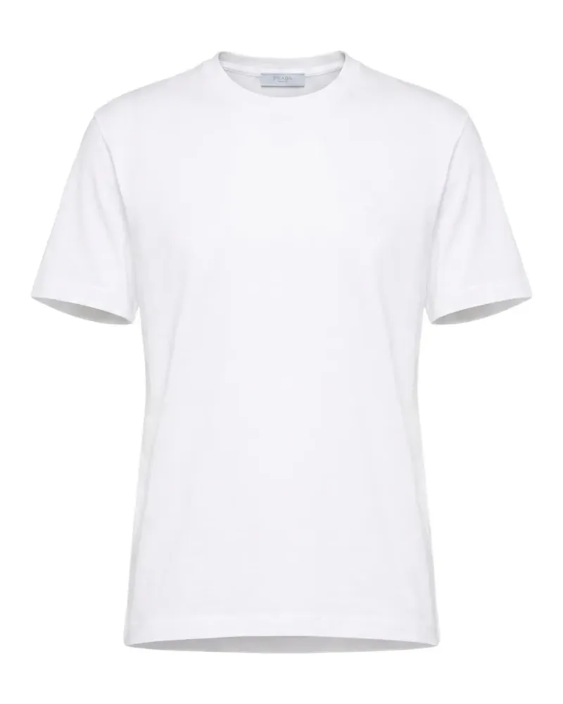 Prada round-neck T-shirt - Weiß Weiß