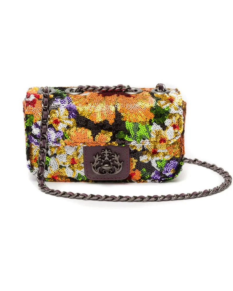 ISLA Mini Anne Schultertasche mit Pailletten - Gelb Gelb