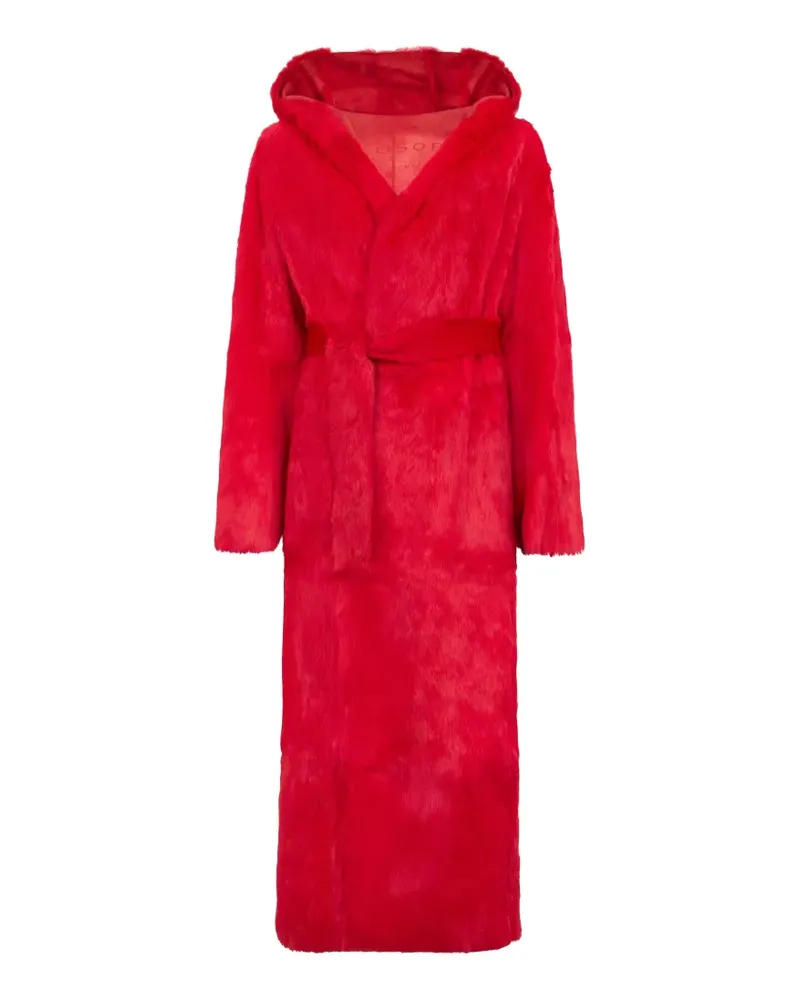 Philosophy Di Lorenzo Serafini Morgenmantel mit Kapuze - Rot Rot