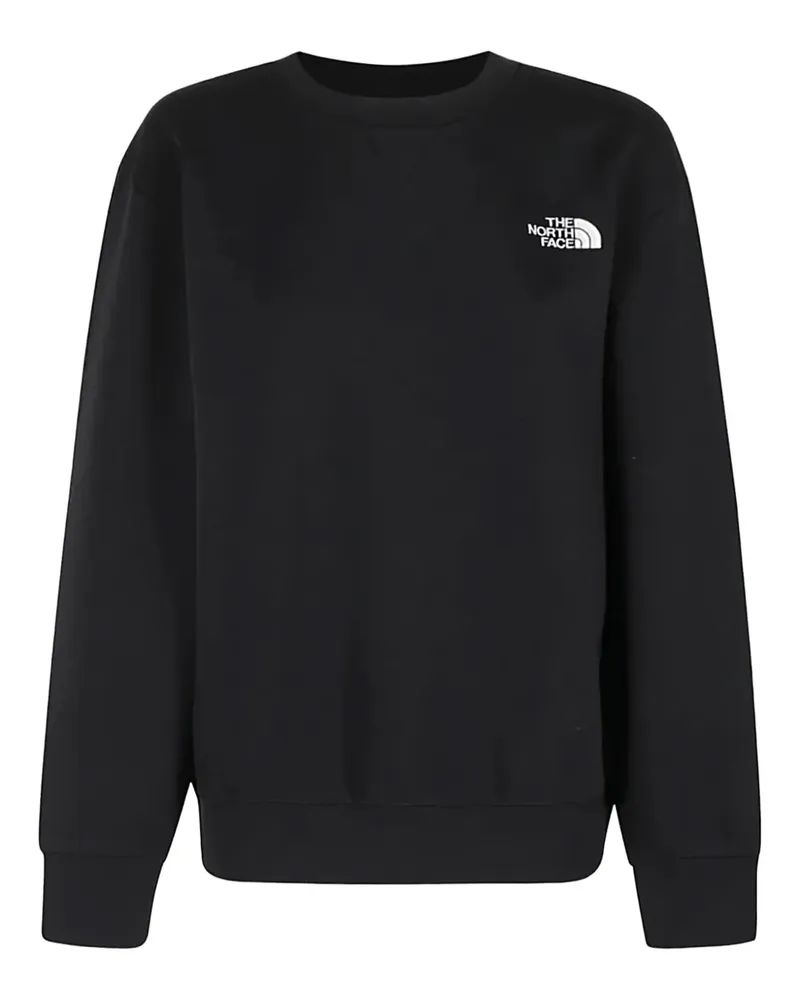 The North Face Sweatshirt mit Logo-Stickerei - Schwarz Schwarz