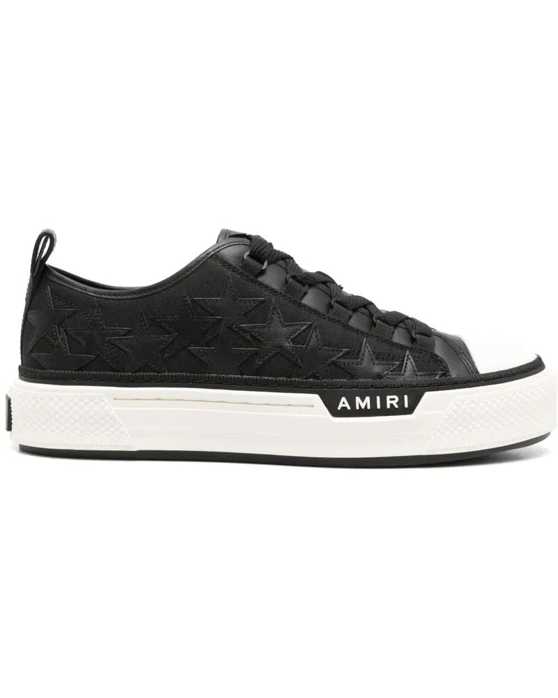Amiri Stars Low Sneakers - Schwarz Schwarz