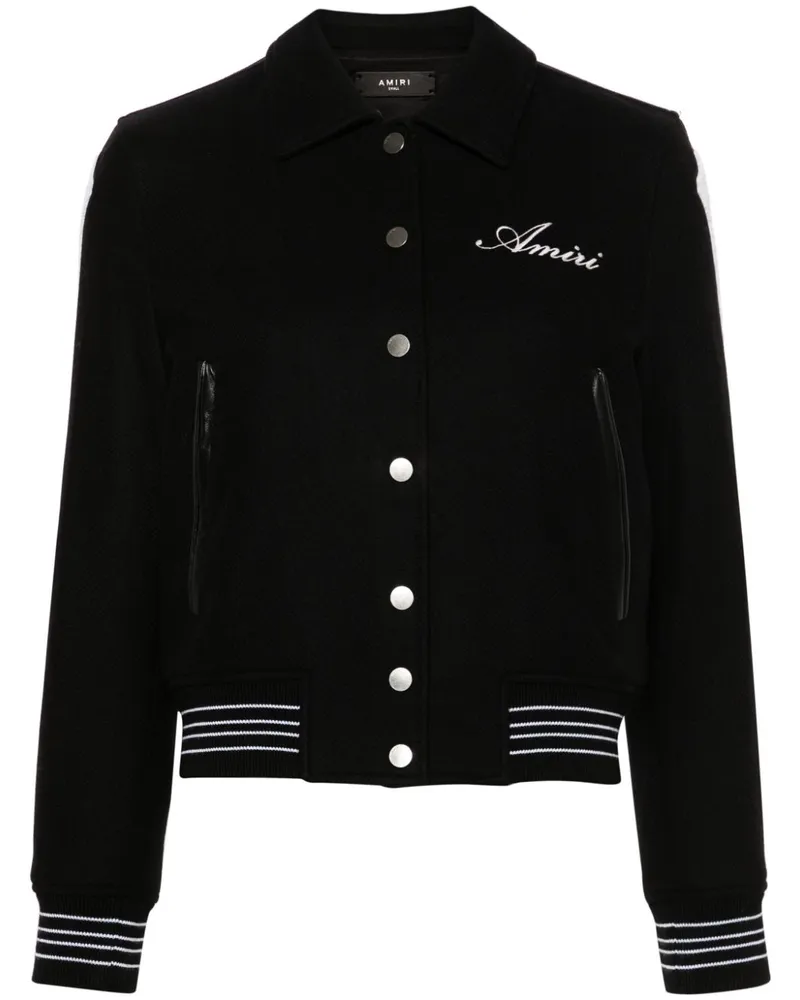 Amiri Bones Jacke - Schwarz Schwarz