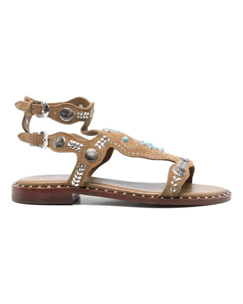 ash buckle-fastening sandals - Braun Braun