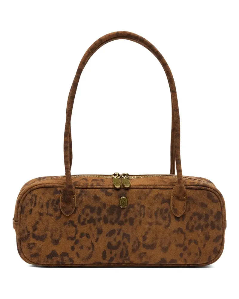 ash Shopper mit Leopardenprint - Braun Braun