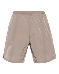 AMI Paris Badeshorts in Colour-Block-Optik Nude