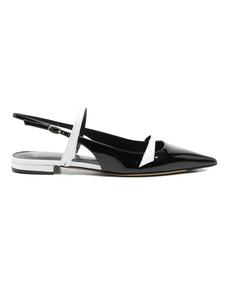 Alexandre Birman pointed-toe slingback pumps - Schwarz Schwarz