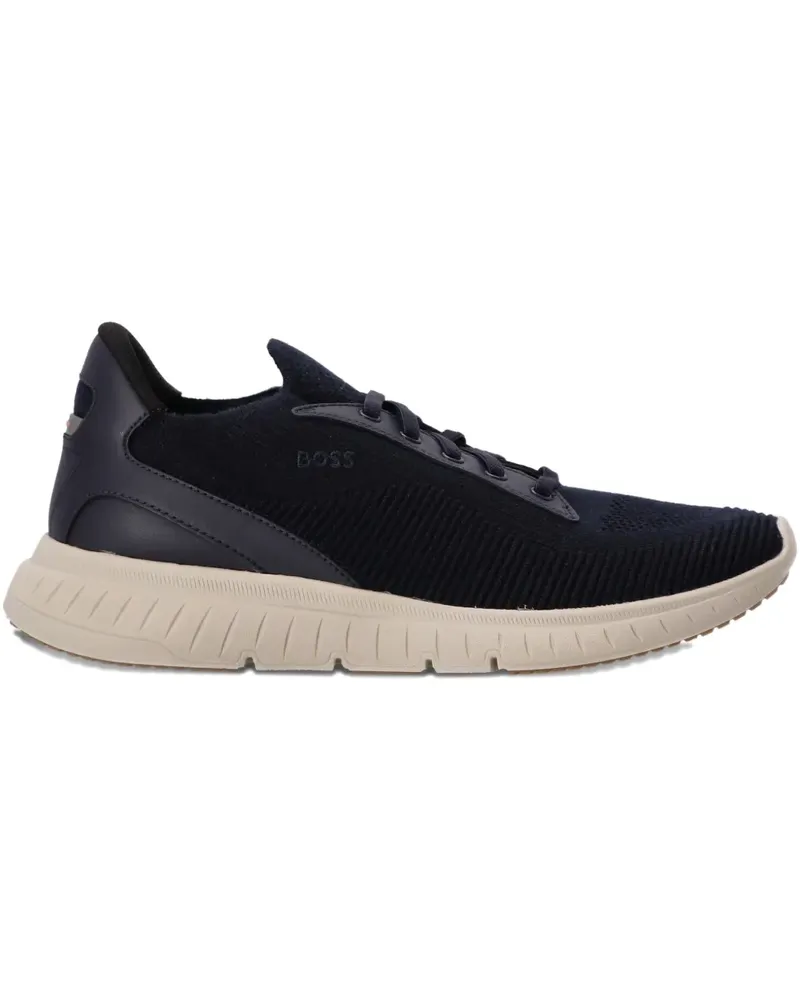 HUGO BOSS TTNM Evo Sneakers mit Einsätzen - Blau Blau