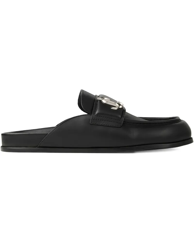 Jimmy Choo Milo Slipper - Schwarz Schwarz