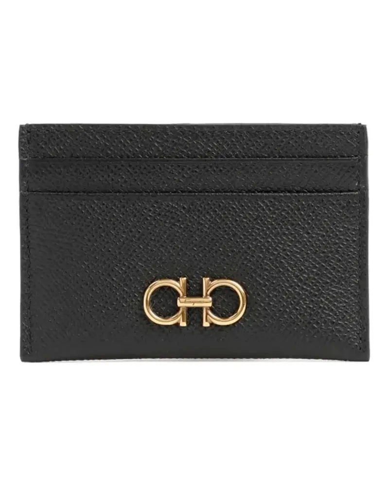 Ferragamo Klassisches Kartenetui - Schwarz Schwarz