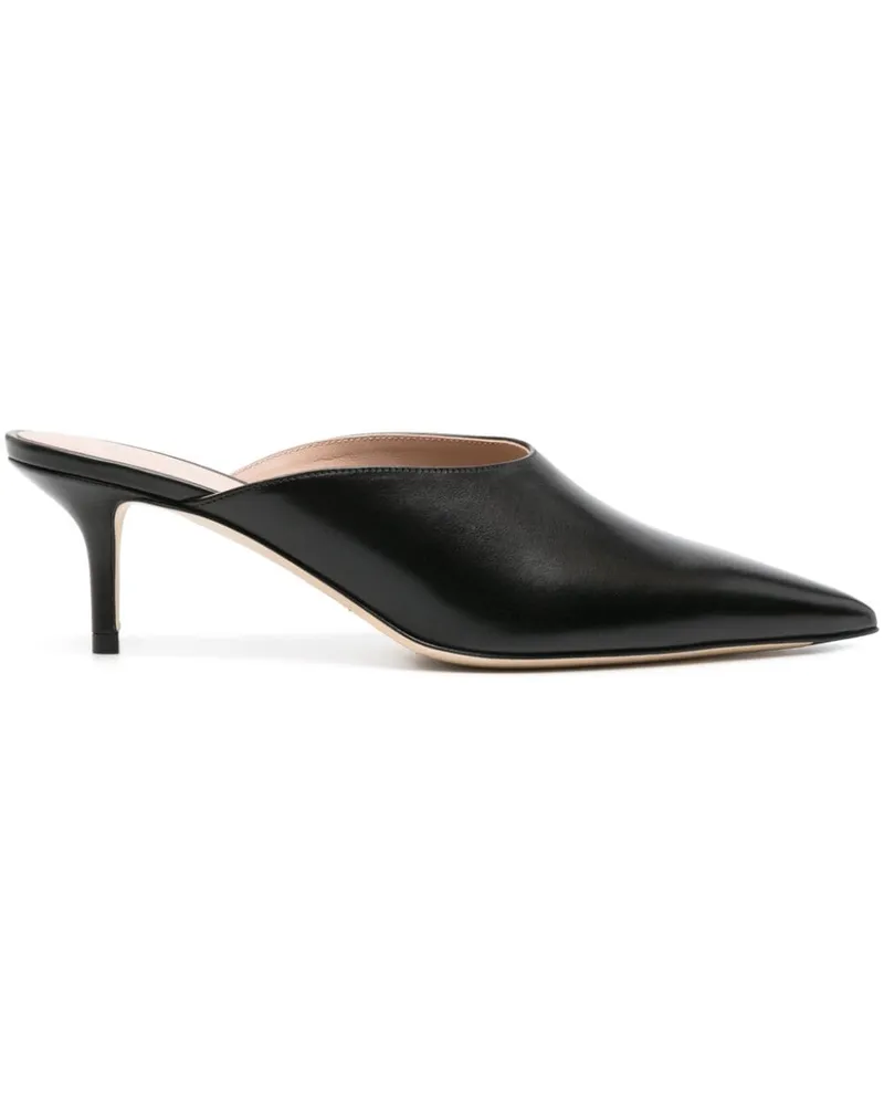 Scarosso Laura Mules 60mm - Schwarz Schwarz
