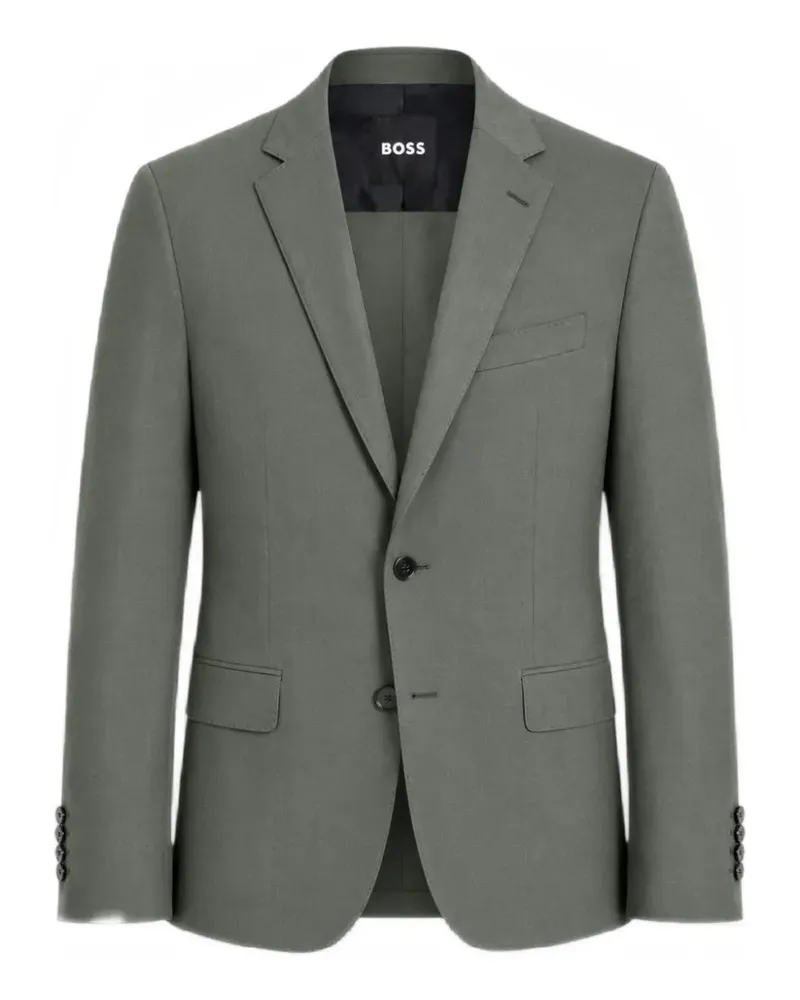 HUGO BOSS Anzug mit fallendem Revers - Grau Grau
