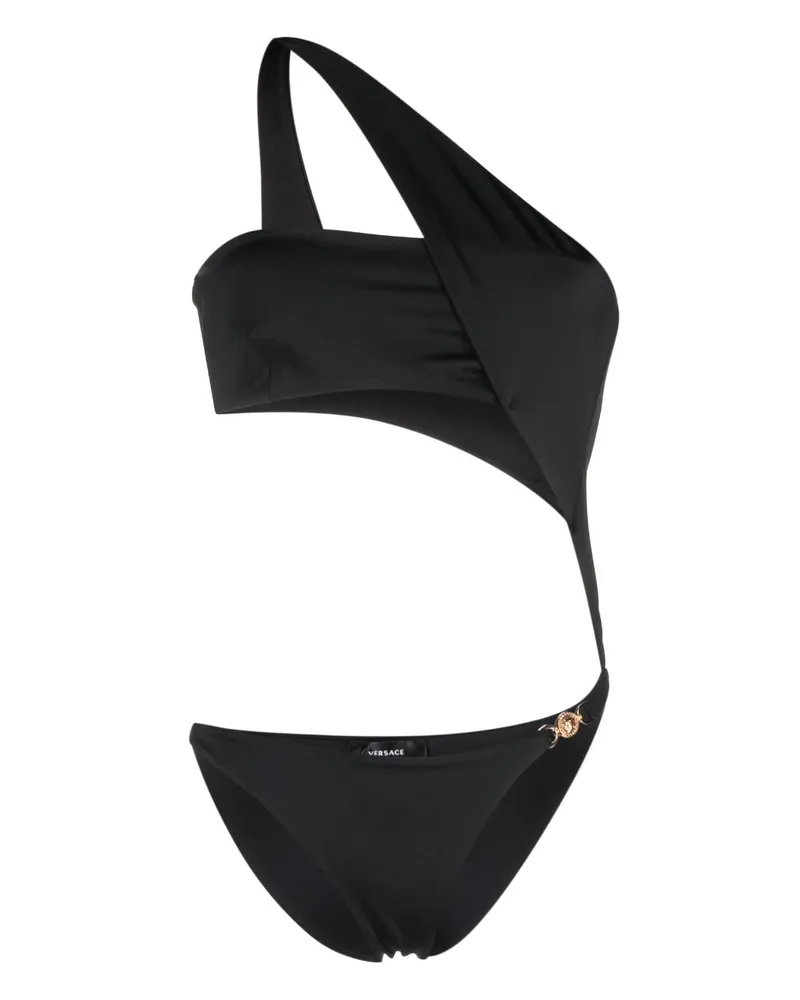 Versace Medusa '95 Badeanzug mit Cut-Outs - Schwarz Schwarz