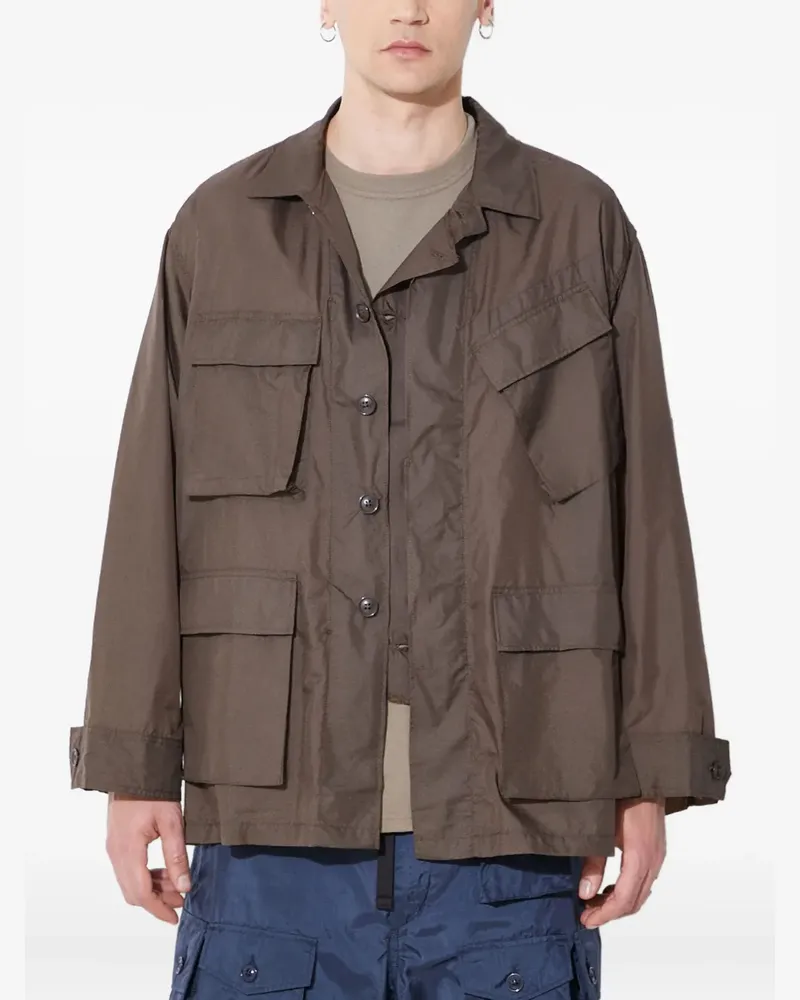 Engineered Garments Jacke mit mehreren Taschen - Braun Braun