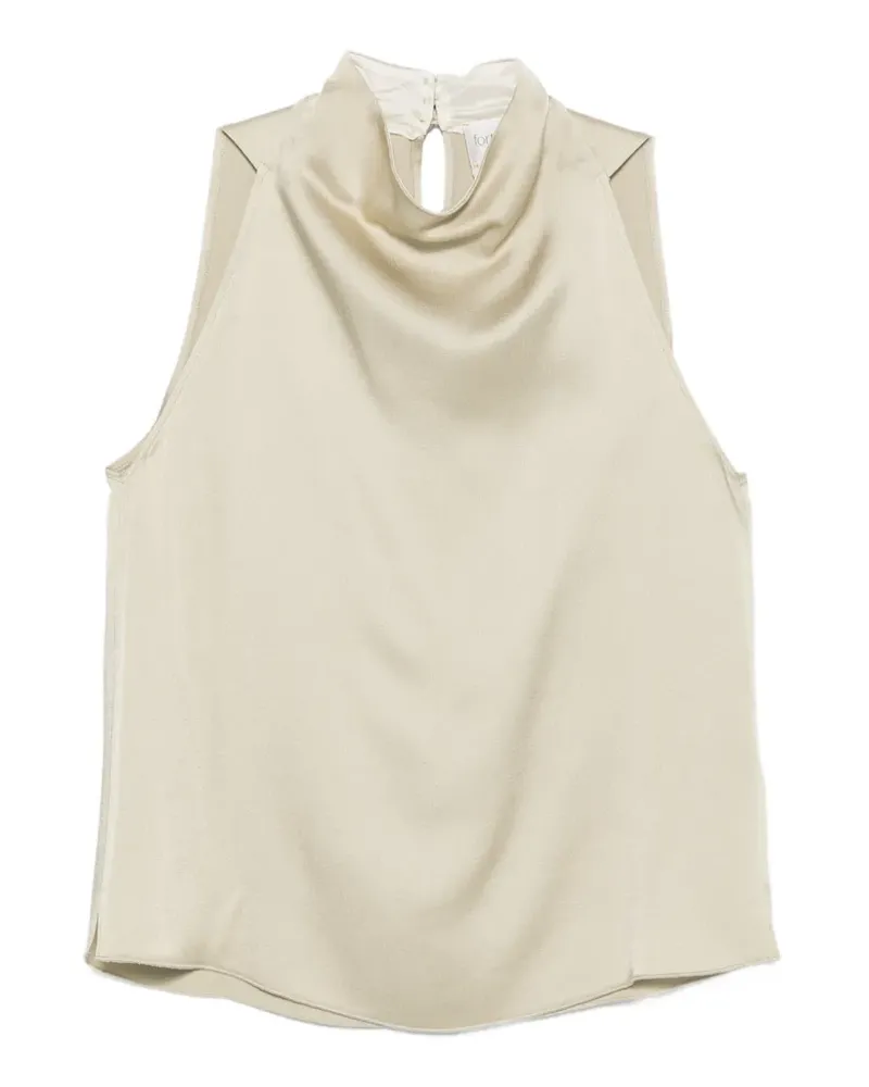 forte_forte Ärmellose Bluse - Nude Nude