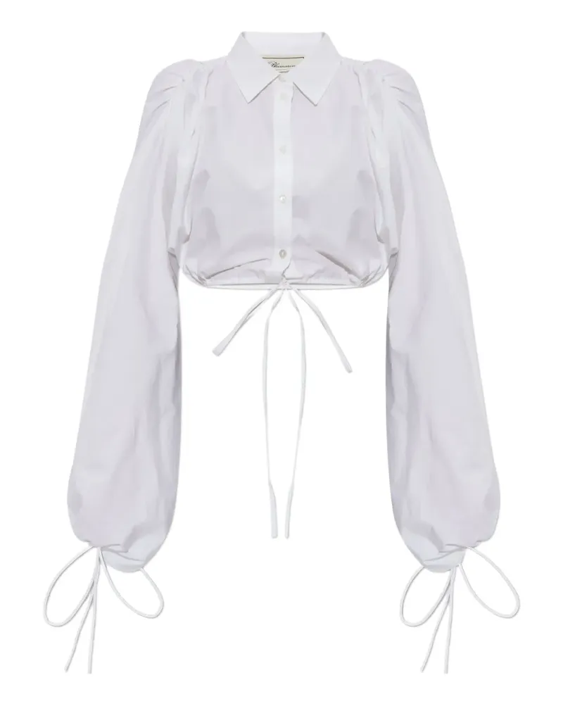 Blumarine Klassisches Hemd - Weiß Weiß
