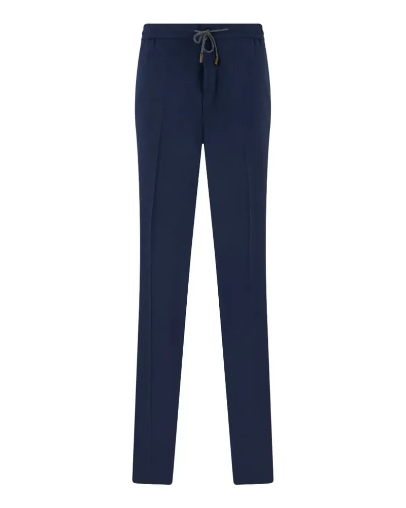 Slowear drawstring elasticated-waist trousers - Blau Blau