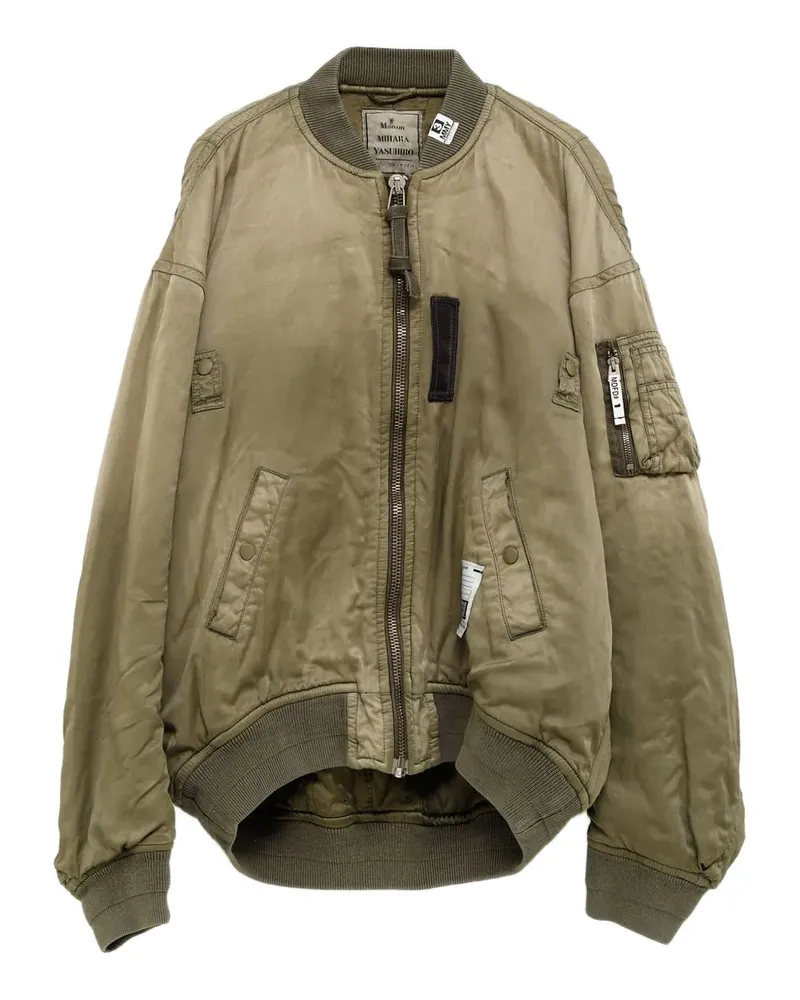 MIHARAYASUHIRO Bomberjacke mit Reißverschluss - Grün Grün