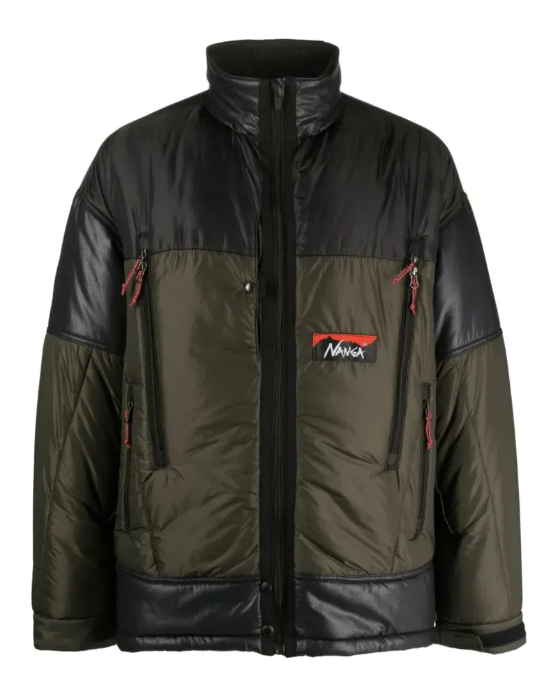 Junya Watanabe x Nanga padded panelled jacket - Schwarz Schwarz