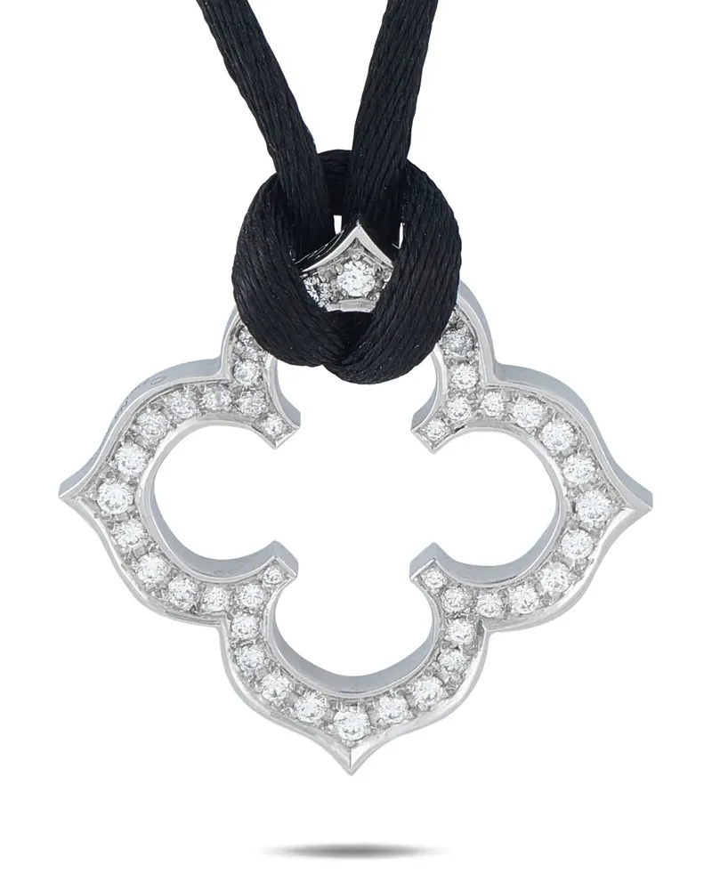 Cartier Quatrefoil diamond necklace - Silber Silber