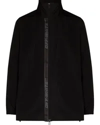 OFF-WHITE Leichte Jacke mit Industrial-Riemen Schwarz